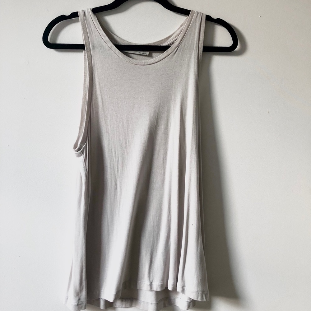 ALLSAINTS GREY TOP